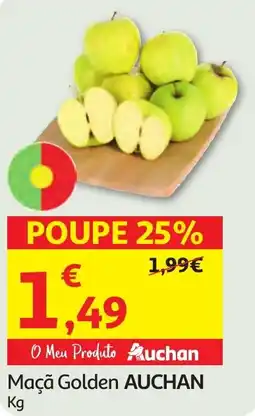 Minipreço Maçã Golden AUCHAN promoção