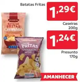 Amanhecer Batatas Fritas Presunto promoção