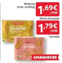 Amanhecer Bolacha Torrada promoção