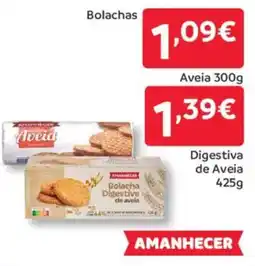 Amanhecer Bolachas Digestiva de Aveia promoção