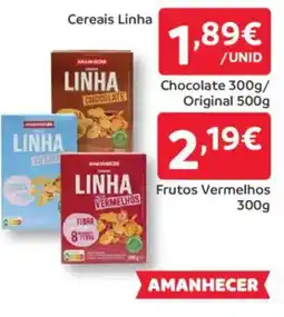 Amanhecer Cereais Linha promoção