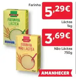 Amanhecer Farinha Não Láctea promoção
