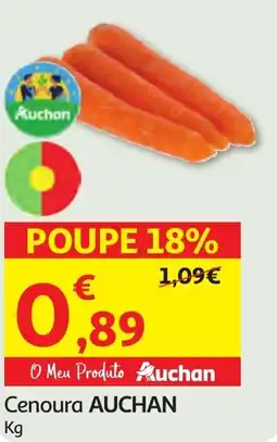 Minipreço Cenoura AUCHAN promoção