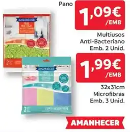 Amanhecer Pano 32x31cm Microfibras promoção