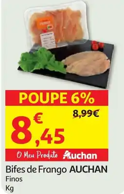 Minipreço Bifes de Frango AUCHAN promoção