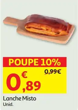Minipreço Lanche Misto Unid. promoção