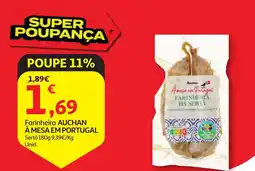 Minipreço Farinheira AUCHAN À MESA EM PORTUGAL Sertã promoção