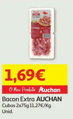 Minipreço Bacon Extra AUCHAN promoção