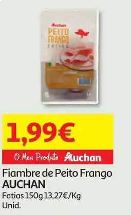 Minipreço Fiambre de Peito Frango AUCHAN promoção