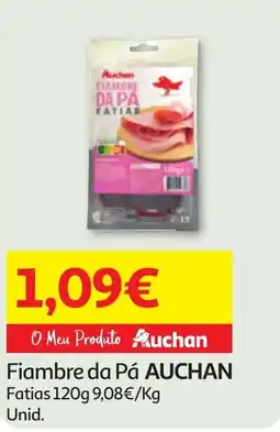 Minipreço Fiambre da Pá AUCHAN Fatias promoção
