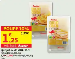 Minipreço Queijo Gouda AUCHAN promoção