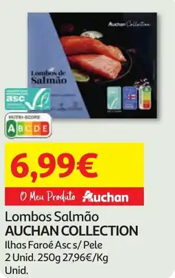 Minipreço Lombos de Salmão Auchan Collection promoção