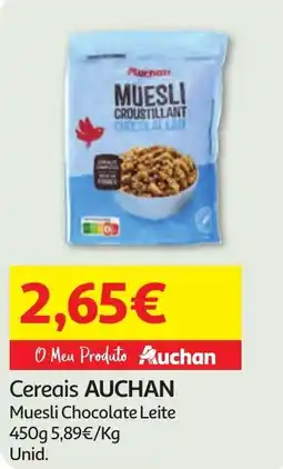 Minipreço Cereais AUCHAN promoção