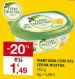 E.Leclerc Manteiga terra nostra promoção