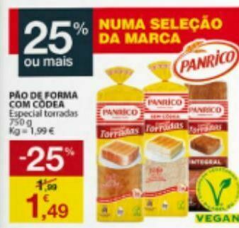 E.Leclerc Pão de forma panrico promoção
