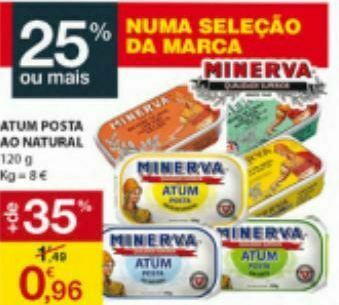 Atum em lata minerva