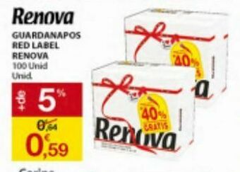 Guardanapos de papel renova