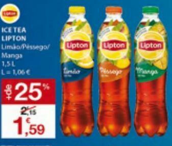 E.Leclerc Chá gelado lipton promoção