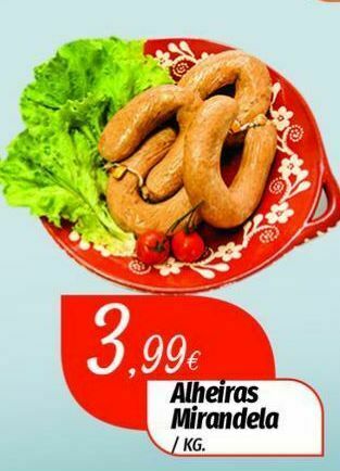 Miranda Supermercados Alheira promoção