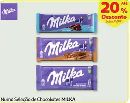 Minipreço Numa Seleção de Chocolates MILKA promoção