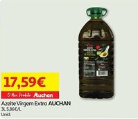 Minipreço Azeite Virgem Extra AUCHAN promoção