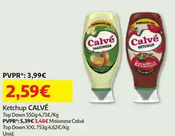 Minipreço Ketchup CALVÉ promoção