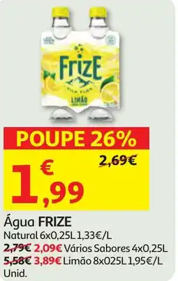 Minipreço Água FRIZE promoção