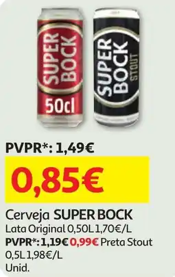Minipreço Cerveja SUPER BOCK promoção