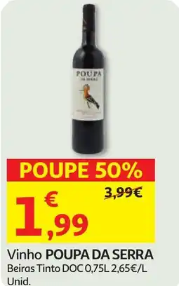 Minipreço Vinho POUPA DA SERRA promoção