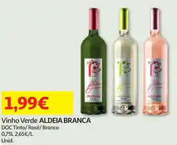 Minipreço Vinho Verde ALDEIA BRANCA promoção