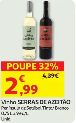 Minipreço Vinho SERRAS DE AZEITÃO promoção