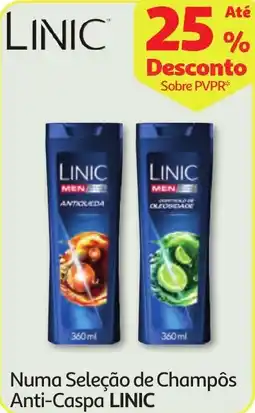 Minipreço Numa Seleção de Champôs Anti-Caspa LINIC promoção