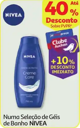 Minipreço Numa Seleção de Géis de Banho NIVEA promoção