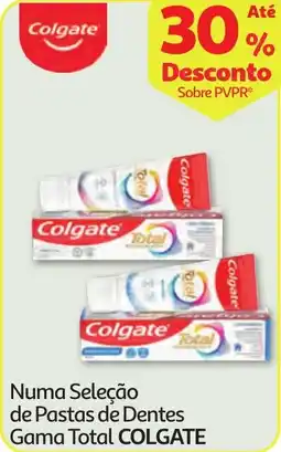 Minipreço Numa Seleção de Pastas de Dentes Gama Total COLGATE promoção