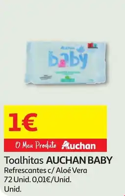 Minipreço Toalhitas AUCHAN BABY promoção
