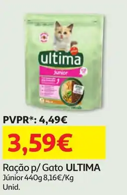 Minipreço Ração p/ Gato ULTIMA Júnior promoção