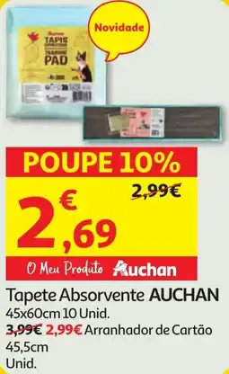 Minipreço Tapete Absorvente AUCHAN promoção