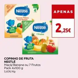 El Corte Inglés Copinho de fruta nestlé promoção