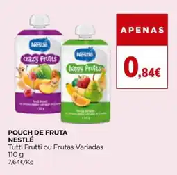 El Corte Inglés Pouch de fruta nestlé promoção