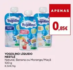 El Corte Inglés Yogolino líquido nestlé promoção