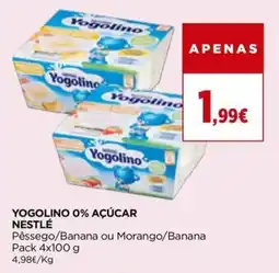 El Corte Inglés Yogolino 0% açúcar nestlé promoção