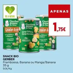 El Corte Inglés Snack bio gerber promoção