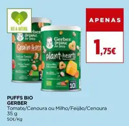 El Corte Inglés PUFFS BIO GERBER promoção