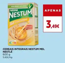 El Corte Inglés Cereais integrais nestum mel promoção