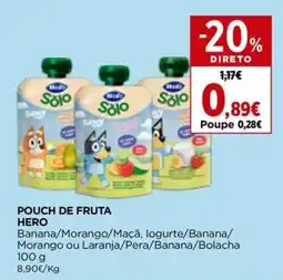 El Corte Inglés Pouch de fruta hero promoção