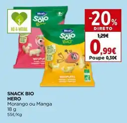 El Corte Inglés Snack bio hero promoção