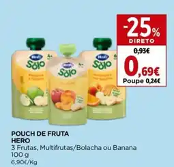 El Corte Inglés Pouch de fruta hero promoção