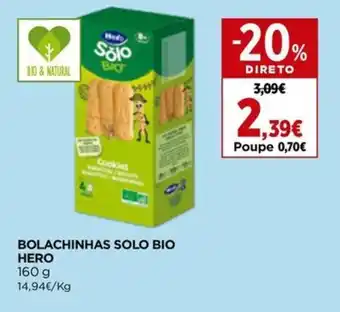 El Corte Inglés Bolachinhas solo bio hero promoção