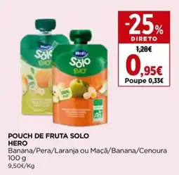 El Corte Inglés Pouch de fruta solo hero promoção