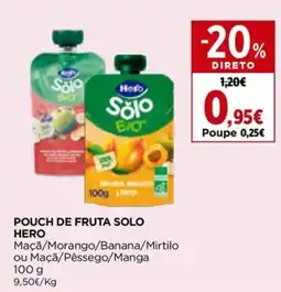 El Corte Inglés Pouch de fruta solo hero promoção